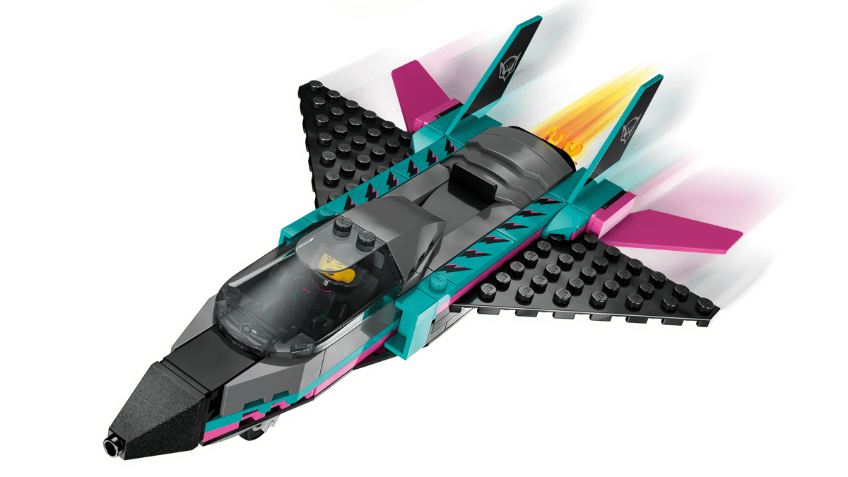 LEGO - 60489 - L’avion à réaction contre la voiture - City