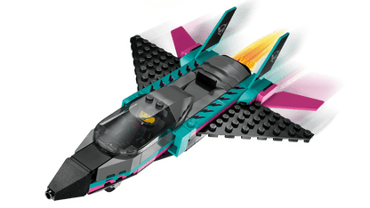 LEGO - 60489 - L’avion à réaction contre la voiture - City