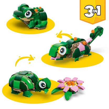 LEGO - 31377 - La tortue avec un nénuphar - Creator 3-en-1