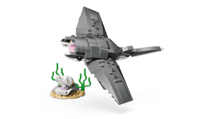 LEGO - 31381 - Le requin féroce et le coffre au trésor - reator 3-en-1