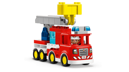 LEGO - 10473 - Le camion de pompiers avec un boyau et un pompier - DUPLO