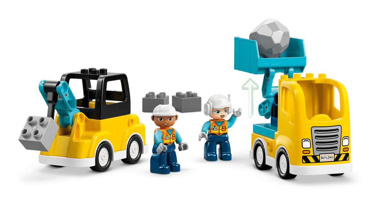 LEGO - 10475 - Les véhicules de chantier 3 en 1 - Duplo