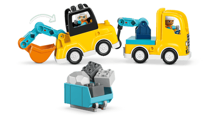LEGO - 10475 - Les véhicules de chantier 3 en 1 - Duplo