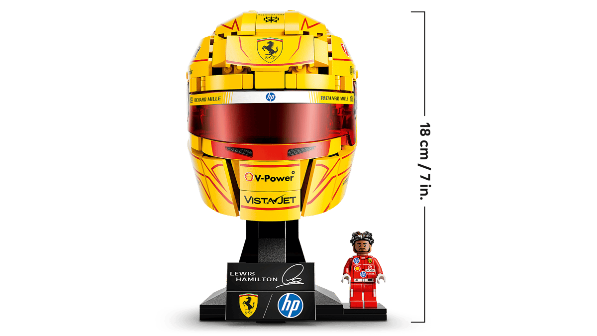 LEGO - 43022 - Le casque Scuderia Ferrari HP de Lewis Hamilton - LEGO editions