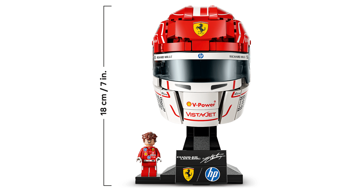 LEGO - 43014 - Le casque Scuderia Ferrari HP de Charles Leclerc - LEGO editions