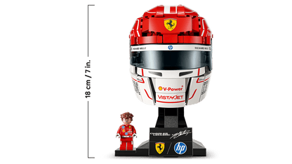 LEGO - 43014 - Le casque Scuderia Ferrari HP de Charles Leclerc - LEGO editions