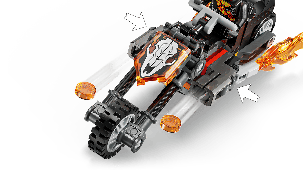 LEGO - 76335 - Spider-Man contre la moto de Ghost Rider - Marvel