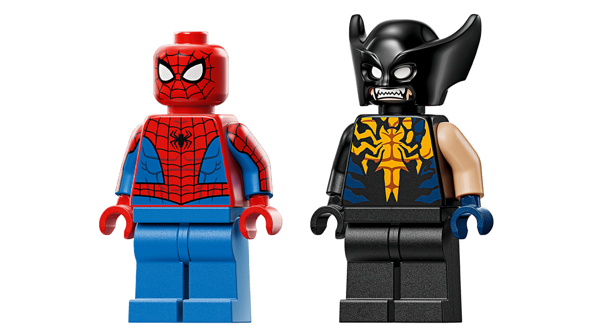 LEGO - 76336 - La voiture de Spider-Man contre Wolverine venomisé - Marvel
