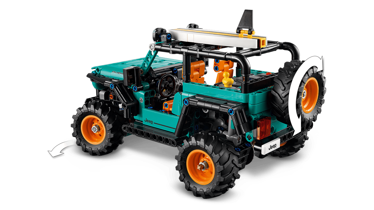 LEGO - 42227 - Jeep® Wrangler Rubicon SUV - Technic
