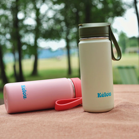 KELOU Bouteille en acier inoxydable