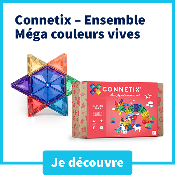 Connetix – Ensemble Méga couleurs vives