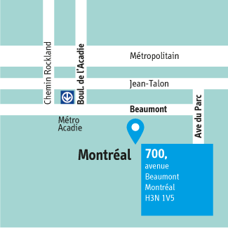 Plan boutique Montréal